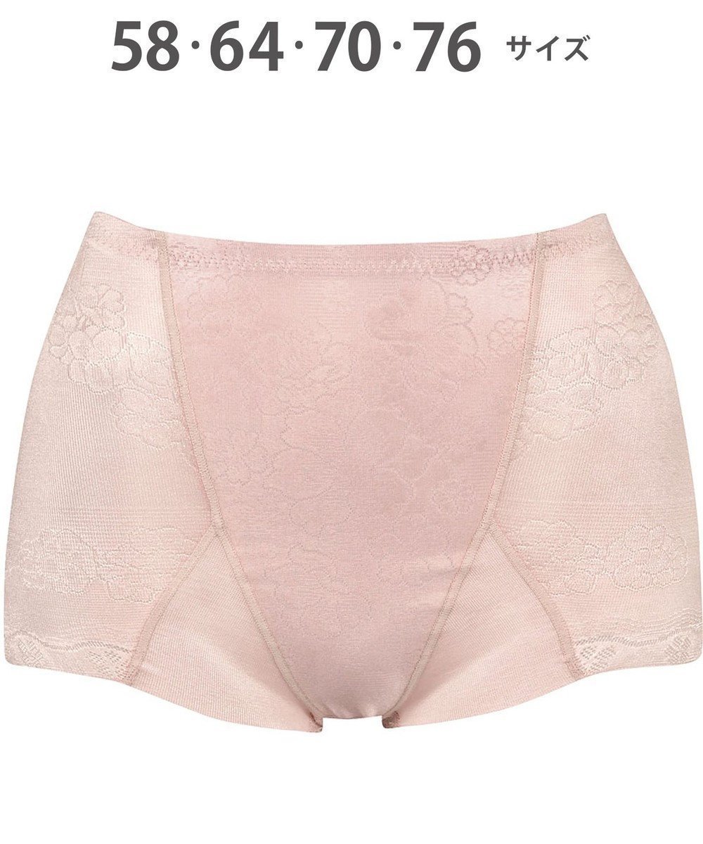 【ウィング/Wing】のガードル 【キュッとアップパンツ】 ヒップをまるくメリハリあるラインに ラクにおなか押さえ ショート丈 KQ0545 ウイング/ワコール インテリア・キッズ・メンズ・レディースファッション・服の通販 founy(ファニー) ファッション Fashion レディースファッション Fashion for Women パンツ Pants & Trousers 下着・ランジェリー Lingerie & Intimates アンダーウェア・ベースインナー・肌着 Underwear / Base Layer / Undergarments なめらか Smooth, Silky Texture アンダー Underwear Essentials ショート Short, Short Length メッシュ Mesh, Net Fabric ピーチ|ID: prp329100004478972 ipo3291000000034202917