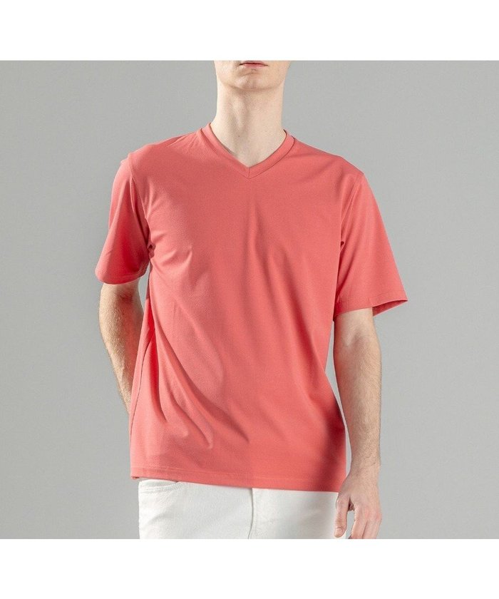 【ジョゼフ オム/JOSEPH HOMME / MEN】の新素材【接触冷感/UVカット】ハイゲージベアスムース VネックTシャツ インテリア・キッズ・メンズ・レディースファッション・服の通販 founy(ファニー) https://founy.com/ ファッション Fashion メンズファッション MEN トップス・カットソー Tops/Tshirt/Men シャツ Shirts カットソー Cut And Sew シンプル Simple ストレッチ Stretch プリント Print ベーシック Basic エレガント 上品 Elegant 半袖 Short Sleeve 夏 Summer 春 Spring S/S・春夏 Ss・Spring/Summer |ID: prp329100004478993 ipo3291000000031961780