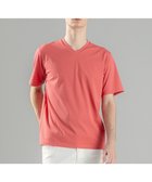 【ジョゼフ オム/JOSEPH HOMME / MEN】の新素材【接触冷感/UVカット】ハイゲージベアスムース VネックTシャツ オールドローズ系|ID: prp329100004478993 ipo3291000000031961783