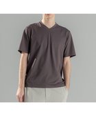 【ジョゼフ オム/JOSEPH HOMME / MEN】の新素材【接触冷感/UVカット】ハイゲージベアスムース VネックTシャツ グレー系|ID: prp329100004478993 ipo3291000000031961785