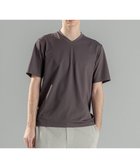 【ジョゼフ オム/JOSEPH HOMME / MEN】の新素材【接触冷感/UVカット】ハイゲージベアスムース VネックTシャツ グレー系|ID: prp329100004478993 ipo3291000000032086851