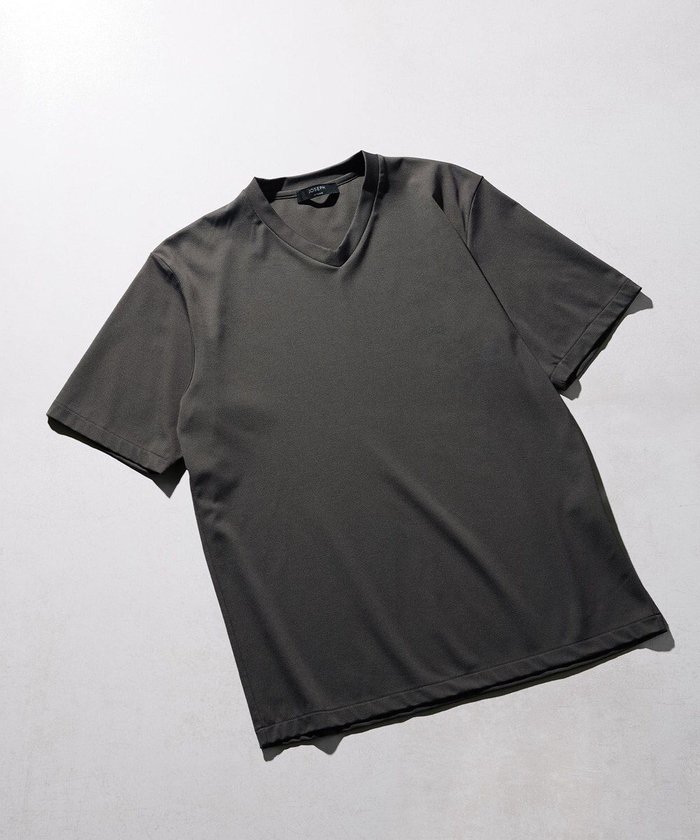 【ジョゼフ オム/JOSEPH HOMME / MEN】の新素材【接触冷感/UVカット】ハイゲージベアスムース VネックTシャツ インテリア・キッズ・メンズ・レディースファッション・服の通販 founy(ファニー) https://founy.com/ ファッション Fashion メンズファッション Fashion for Men トップス・カットソー Cut & Sew Tops メンズシャツ Shirts カットソー Cut and Sewn Top シンプル Simple, Minimal ストレッチ Stretch, Stretchy Fabric プリント Print, Printed Pattern ベーシック Basic, Essential エレガント 上品 Elegant 半袖 Short Sleeve, Half Sleeve 夏 Summer 春 Spring S/S・春夏 SS, Spring/Summer, Warm Season |ID: prp329100004478993 ipo3291000000032983109