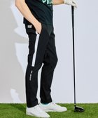 【ピーダブリュサーキュラス/PW CIRCULUS / MEN】の【撥水加工/ ストレッチ】【MEN】ベンチレーション テーパードパンツ ゴルフ ブラック系|ID: prp329100004478997 ipo3291000000032990742