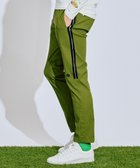 【ピーダブリュサーキュラス/PW CIRCULUS / MEN】の【撥水加工/ ストレッチ】【MEN】ベンチレーション テーパードパンツ ゴルフ カーキ系|ID: prp329100004478997 ipo3291000000032990743