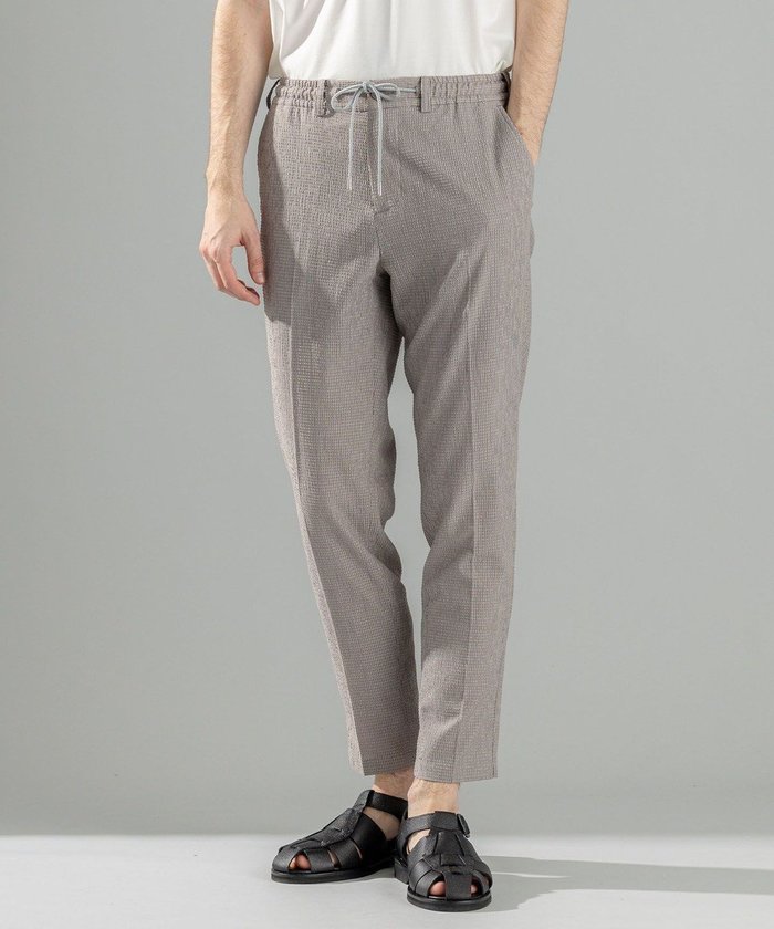 【ジョゼフ オム/JOSEPH HOMME / MEN】の新素材【洗える/速乾性/通気性/ストレッチ】トリコサッカーストレッチ ドロスト付テーパードパンツ / PEGG CONVERTIBLE インテリア・キッズ・メンズ・レディースファッション・服の通販 founy(ファニー) https://founy.com/ ファッション Fashion メンズファッション MEN ボトムス Bottoms/Men 春 Spring 洗える Washable サッカー Soccer ストレッチ Stretch セットアップ Set Up テーパード Tapered ドローコード Draw Cord ポケット Pocket ループ Loop レギュラー Regular S/S・春夏 Ss・Spring/Summer 夏 Summer |ID: prp329100004479009 ipo3291000000031575714