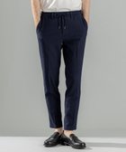 【ジョゼフ オム/JOSEPH HOMME / MEN】の新素材【洗える/速乾性/通気性/ストレッチ】トリコサッカーストレッチ ドロスト付テーパードパンツ / PEGG CONVERTIBLE ネイビー系|ID: prp329100004479009 ipo3291000000031575717