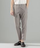 【ジョゼフ オム/JOSEPH HOMME / MEN】の新素材【洗える/速乾性/通気性/ストレッチ】トリコサッカーストレッチ ドロスト付テーパードパンツ / PEGG CONVERTIBLE ライトグレー系|ID: prp329100004479009 ipo3291000000032387723
