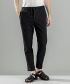 【ジョゼフ オム/JOSEPH HOMME / MEN】の新素材【洗える/速乾性/通気性/ストレッチ】トリコサッカーストレッチ ドロスト付テーパードパンツ / PEGG CONVERTIBLE ブラック系|ID: prp329100004479009 ipo3291000000033640134