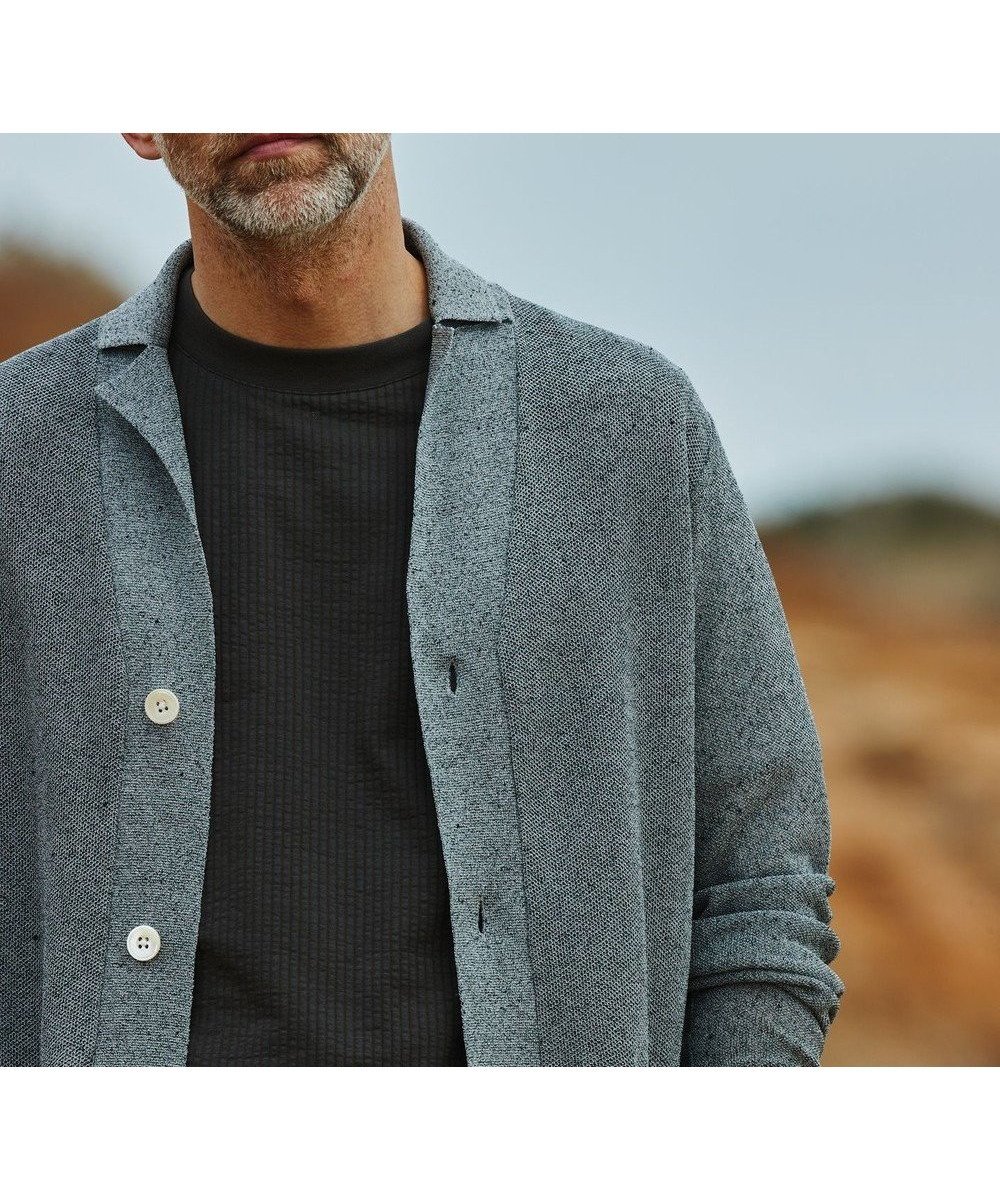 【ジェイ プレス/J.PRESS / MEN】の【HYBRID LINEN】ニットジャケット 人気、トレンドファッション・服の通販 founy(ファニー) 　ファッション　Fashion　メンズファッション　MEN　トップス・カットソー　Tops/Tshirt/Men　ニット　Knit Tops　カーディガン　Cardigans　オーガニック　Organic　春　Spring　カーディガン　Cardigan　ジャケット　Jacket　定番　Standard　フィット　Fit　フランス　France　メランジ　Melange　リネン　Linen　レギュラー　Regular　S/S・春夏　Ss・Spring/Summer　再入荷　Restock/Back In Stock/Re Arrival　おすすめ　Recommend　夏　Summer　エレガント 上品　Elegant　 other-1|ID: prp329100004479025 ipo3291000000031729898