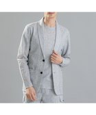 【ジョゼフ オム/JOSEPH HOMME / MEN】のリネンドビージャージー カットソージャケット ライトグレー系|ID: prp329100004479028 ipo3291000000031962117