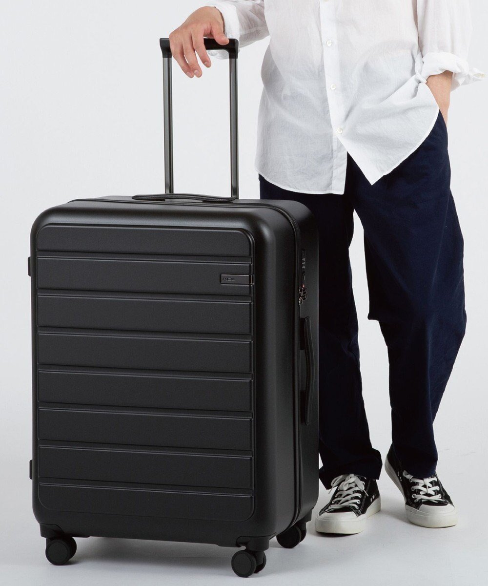 【エースバッグズアンドラゲッジ/ACE BAGS & LUGGAGE】のACE フレットボード スーツケース L 100L 05434 エース 人気、トレンドファッション・服の通販 founy(ファニー) 　ファッション　Fashion　レディースファッション　WOMEN　スーツ　Suits　トラベル　Travel　フェイクレザー　Faux Leather　フォルム　Form　ポケット　Pocket　おすすめ　Recommend　旅行　Travel　スーツケース キャリーケース　Suitcase　 other-1|ID: prp329100004479044 ipo3291000000031974998