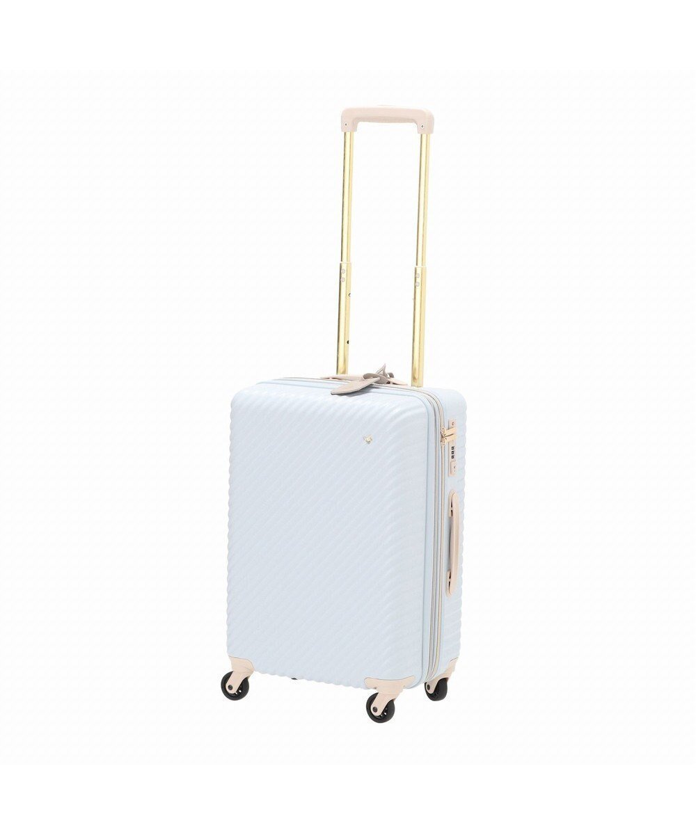 【エースバッグズアンドラゲッジ/ACE BAGS & LUGGAGE】の【雑誌掲載】 HaNT×Jewelna Rose コラボ スーツケース 機内持ち込み 06821 ハント ジュエルナローズ インテリア・キッズ・メンズ・レディースファッション・服の通販 founy(ファニー) 　ファッション　Fashion　レディースファッション　WOMEN　スーツ　Suits　コラボ　Collaboration　雑誌　Magazine　人気　Popularity　おすすめ　Recommend　夏　Summer　旅行　Travel　スーツケース キャリーケース　Suitcase　ビジネス 仕事 通勤　Business　マカロンブルー|ID: prp329100004479544 ipo3291000000032133061