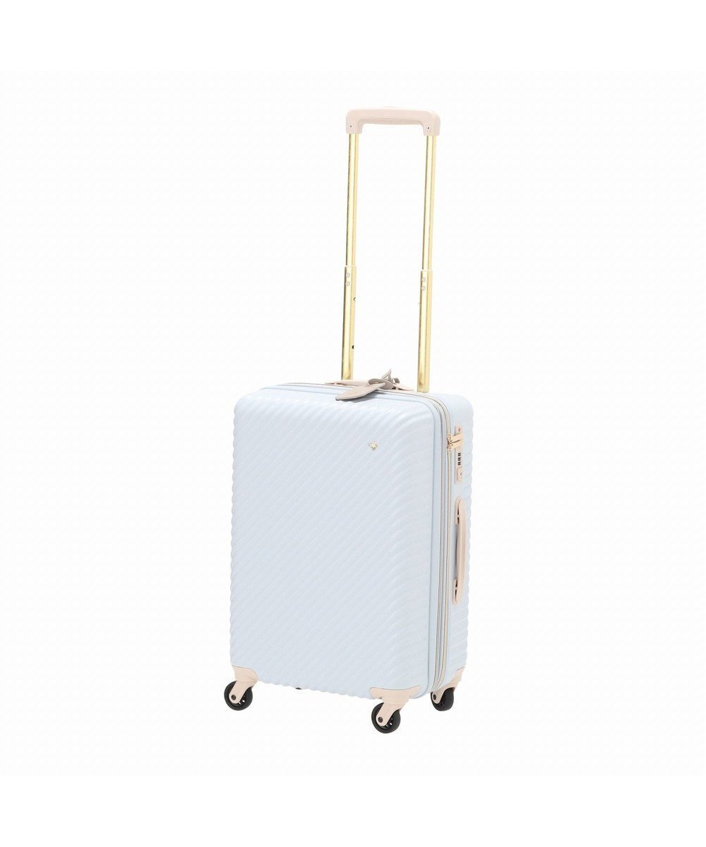 【エースバッグズアンドラゲッジ/ACE BAGS & LUGGAGE】の【雑誌掲載】 HaNT×Jewelna Rose コラボ スーツケース 機内持ち込み 06821 ハント ジュエルナローズ インテリア・キッズ・メンズ・レディースファッション・服の通販 founy(ファニー) 　ファッション　Fashion　レディースファッション　Fashion for Women　スーツ　Business Suits & Workwear　コラボ　Collaboration, Collab　雑誌　Magazine, Fashion Magazine　人気　Popular, Best Seller　おすすめ　Recommended / Our Picks　夏　Summer　旅行　Travel　スーツケース キャリーケース　Suitcase / Carry Case　ビジネス 仕事 通勤　Business / Work / Commuting　マカロンブルー|ID: prp329100004479544 ipo3291000000032342823