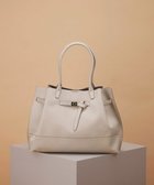【トプカピ/TOPKAPI】の【TREASURE TOPKAPI】シュリンクレザー ベルトデザインA4トートバッグ ベージュ|ID: prp329100004479852 ipo3291000000031929914