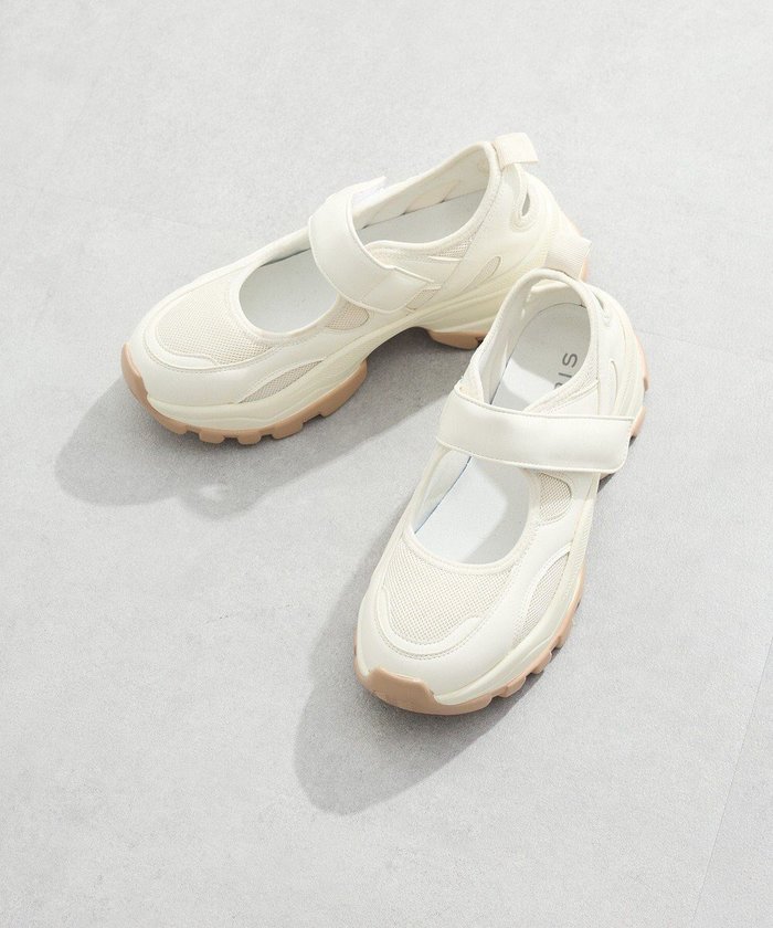 【グリーンパークス/Green Parks】のRUPIS. 厚底ベルトスニーカー インテリア・キッズ・メンズ・レディースファッション・服の通販 founy(ファニー) https://founy.com/ ファッション Fashion レディースファッション Ladies' Fashion Online ベルト Belts おすすめ Recommend クール Cool スタイリッシュ Stylish スニーカー Sneakers フィット Fit メッシュ Mesh 厚底 Platforms |ID: prp329100004480179 ipo3291000000031585150