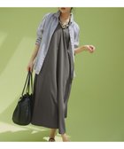 【23区/NIJYUSANKU】の【杏さん着用/洗える】ALBINIコーコラン ノースリーブ ワンピース カーキ系|ID: prp329100004480293 ipo3291000000031962758