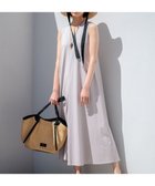 【23区/NIJYUSANKU】の【杏さん着用/洗える】ALBINIコーコラン ノースリーブ ワンピース 【WEB限定】ライトグレー系|ID: prp329100004480293 ipo3291000000031962760