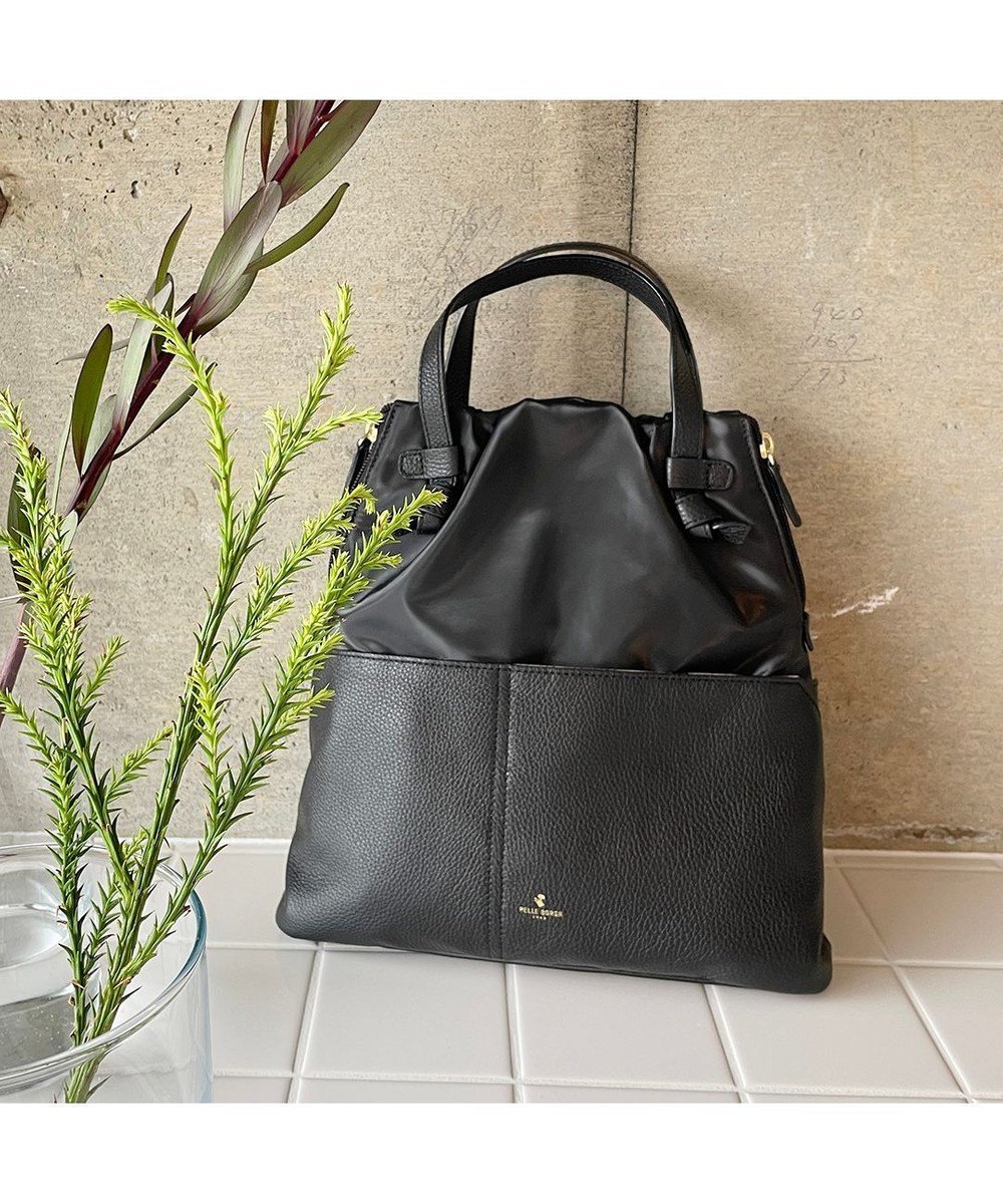 【ペレボルサ/PELLE BORSA】の4WAYトート Cheers チアーズ 5501 インテリア・キッズ・メンズ・レディースファッション・服の通販 founy(ファニー) 　ファッション　Fashion　レディースファッション　WOMEN　バッグ　Bag　イタリア　Italy　クラッチ　Clutch　コンパクト　Compact　抗菌　Antibacterial　ショルダー　Shoulder　トレンド　Trend　ハンドバッグ　Handbag　ポケット　Pocket　マグネット　Magnet　日本製　Made In Japan　ブラック|ID: prp329100004480462 ipo3291000000031970079
