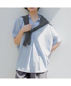 【エニー/ANY】の【新色追加】スキッパーネック袖タックブラウス 人気、トレンドファッション・服の通販 founy(ファニー) ファッション Fashion レディースファッション Fashion for Women トップス・カットソー Cut & Sew Tops シャツ・ブラウス・オフィスカジュアル Elegant Blouses & Button-Ups スキッパー Skipper, Open Collar ストライプ Stripe, Striped Pattern デニム Denim, Jeans Material フェミニン Feminine, Girly 夏 Summer 春 Spring S/S・春夏 SS, Spring/Summer, Warm Season 無地 Plain, Solid Color thumbnail ライトブルー|ID: prp329100004480714 ipo3291000000033566416