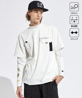 【ピーダブリュサーキュラス/PW CIRCULUS / MEN】の【UVカット / 吸水速乾 / 伸縮性抜群】【MEN】ポケットモック T 人気、トレンドファッション・服の通販 founy(ファニー) ファッション Fashion メンズファッション MEN トップス・カットソー Tops/Tshirt/Men シャツ Shirts カットソー Cut And Sew グラフィック Graphic ストレッチ Stretch ドット Dot ポケット Pocket モックネック Mock Neck 人気 Popularity 吸水 Water Absorption 夏 Summer 春 Spring S/S・春夏 Ss・Spring/Summer |ID:prp329100004480746
