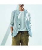 【ジョセフ アブード/JOSEPH ABBOUD / MEN】の【洗える・軽量・ストレッチ・速乾】ノルマンディーリネントップ ジャージー ジャケット ライトグレー系|ID: prp329100004480761 ipo3291000000033603612