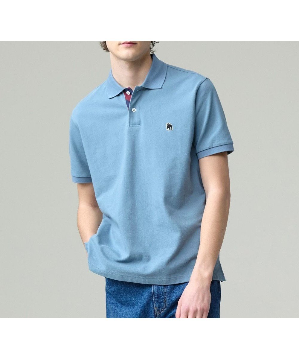 【ジェイ プレス/J.PRESS / MEN】の気品と愛嬌のバランスが抜群!【J.PRESS人気NO1ポロシャツ】 バックブルカノコレジメン ポロシャツ インテリア・キッズ・メンズ・レディースファッション・服の通販 founy(ファニー) 　ファッション　Fashion　メンズファッション　Men's Style Online　トップス・カットソー　Tops/Tshirt/Men　シャツ　Shirts　ポロシャツ　Polo Shirts　インナー　Inner　春　Spring　シンプル　Simple　ジャケット　Jacket　人気　Popularity　バランス　Balance　フィット　Fit　ポロシャツ　Polo Shirt　レギュラー　Regular　S/S・春夏　Ss・Spring/Summer　再入荷　Restock/Back In Stock/Re Arrival　おすすめ　Recommend　夏　Summer　ギフト プレゼント　Gift Present　サックスブルー系|ID: prp329100004480762 ipo3291000000032633820