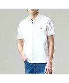 【ジェイ プレス/J.PRESS / MEN】の気品と愛嬌のバランスが抜群!【J.PRESS人気NO1ポロシャツ】 バックブルカノコレジメン ポロシャツ ホワイト系|ID: prp329100004480762 ipo3291000000032757261