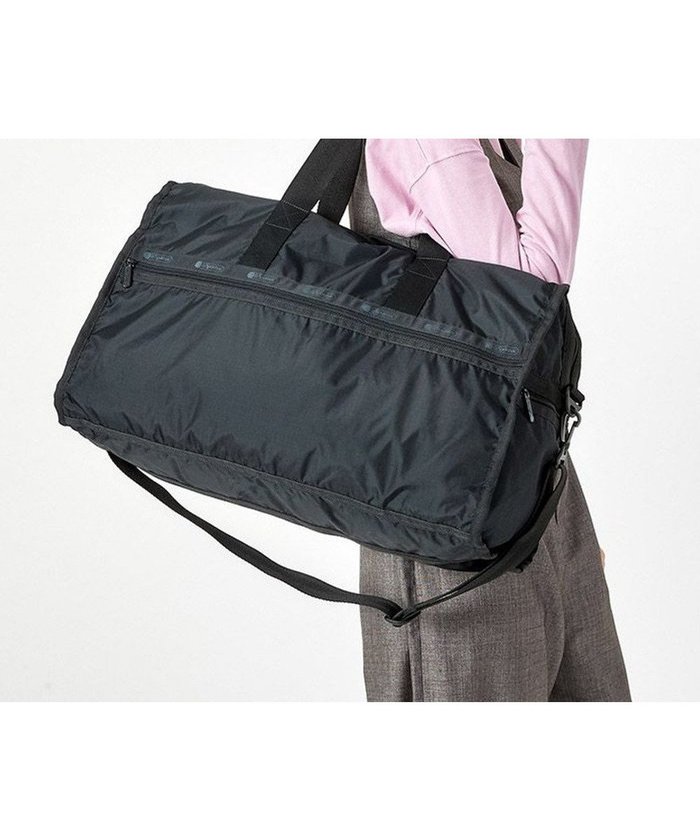 【レスポートサック/LeSportsac】のDELUXE LG WEEKENDER/リサイクルドブラックJP インテリア・キッズ・メンズ・レディースファッション・服の通販 founy(ファニー) https://founy.com/ ファッション Fashion レディースファッション WOMEN 軽量 Lightweight ショルダー Shoulder シンプル Simple 人気 Popularity プリント Print ボストン Boston ボストンバッグ Boston Bag ポケット Pocket 無地 Plain Color おすすめ Recommend 旅行 Travel ビジネス 仕事 通勤 Business |ID: prp329100004480773 ipo3291000000032050851