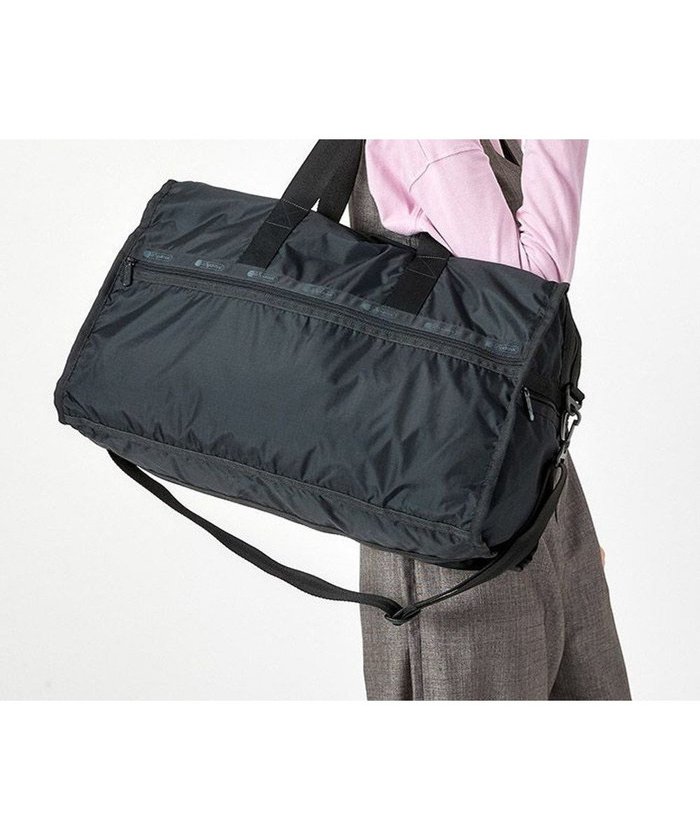 【レスポートサック/LeSportsac】のDELUXE LG WEEKENDER/リサイクルドブラックJP インテリア・キッズ・メンズ・レディースファッション・服の通販 founy(ファニー) https://founy.com/ ファッション Fashion レディースファッション Fashion for Women 軽量 Lightweight, Ultra Light ショルダー Shoulder, Shoulder Strap シンプル Simple, Minimal 人気 Popular, Best Seller プリント Print, Printed Pattern ボストン Boston ボストンバッグ Boston Bag, Retro Bag ポケット Pocket, Pocket Detail 無地 Plain, Solid Color おすすめ Recommended / Our Picks 旅行 Travel ビジネス 仕事 通勤 Business / Work / Commuting |ID: prp329100004480773 ipo3291000000032616518