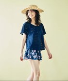 【三愛水着楽園/San-ai Resort】の4点セット水着 9M・11L【San-ai Resort(サンアイリゾート)】 ネイビー|ID: prp329100004480810 ipo3291000000032643053