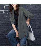 【エニィファム/any FAM】の【洗濯機可】バックプリーツシャツ 人気、トレンドファッション・服の通販 founy(ファニー) ファッション Fashion レディースファッション Fashion for Women トップス・カットソー Cut & Sew Tops シャツ・ブラウス・オフィスカジュアル Elegant Blouses & Button-Ups プリーツ Pleats, Pleated エレガント 上品 Elegant 洗える Machine Washable A/W・秋冬 Autumn/Winter 羽織 Haori, Light Jacket thumbnail チャコール|ID: prp329100004480853 ipo3291000000033483147