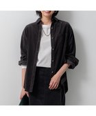 【23区/NIJYUSANKU】の【洗える】コットン コーデュロイ ブラウス グレー系|ID: prp329100004480864 ipo3291000000031756540
