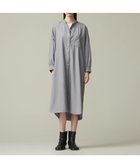 【ジェイプレスヨークストリート/J.PRESS YORK STREET】の【WOMEN】バックドレープ シャツワンピース ライトグレー系|ID: prp329100004480891 ipo3291000000031837733