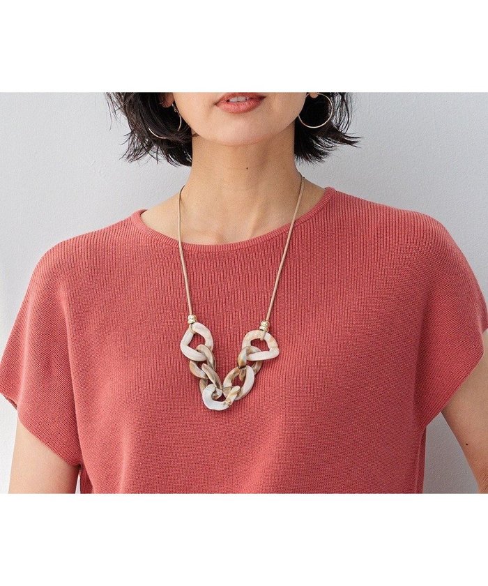 【23区/NIJYUSANKU】の樹脂チェーン ネックレス インテリア・キッズ・メンズ・レディースファッション・服の通販 founy(ファニー) https://founy.com/ ファッション Fashion レディースファッション Fashion for Women ジュエリー Jewelry ネックレス Necklaces & Pendants 2024年 2024 2024春夏・S/S Spring/Summer 2024 SS24 アクセサリー Fashion Accessories チェーン Chain, Chain Strap ネックレス Necklace, Pendant Necklace マーブル Marble, Marble Pattern 夏 Summer S/S・春夏 SS, Spring/Summer, Warm Season |ID: prp329100004480973 ipo3291000000034348209