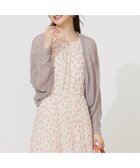 【エニィ スィス/any SiS】の【洗える】ボレロ カーディガン グレージュ|ID: prp329100004480982 ipo3291000000034348303