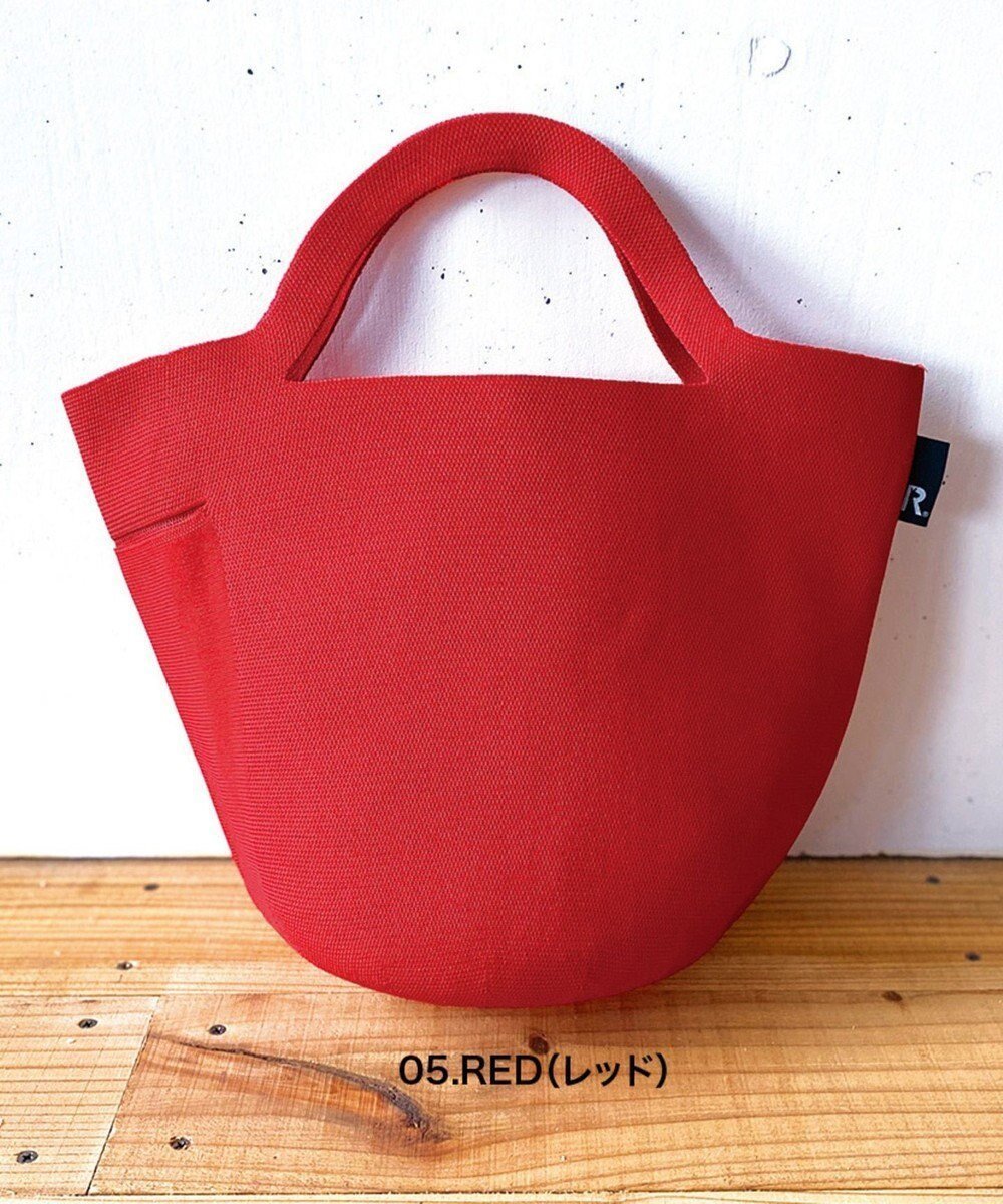 【ルートート/ROOTOTE】の0256【環境にやさしい帽子みたいなルートート】/ RO.ポーノ.デリ-A インテリア・キッズ・メンズ・レディースファッション・服の通販 founy(ファニー) ファッション Fashion レディースファッション Fashion for Women バッグ Bags キャップ&ハット Hats & Caps バスケット Basket, Basket Bag フォルム Silhouette, Form プリント Print, Printed Pattern ポケット Pocket, Pocket Detail 帽子 Hat, Headwear 無地 Plain, Solid Color ランダム Random, Irregular 05:レッド|ID: prp329100004481016 ipo3291000000034265564