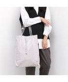 【アンビリオン/UNBILLION】のカシュカシュ cachecache / エナメル調結びハンドルA4サイズトート ライトグレー|ID: prp329100004481126 ipo3291000000031951621