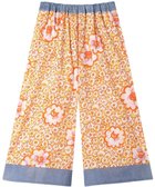 【ツモリチサト スリープ/tsumori chisato SLEEP】のツモリチサト ボトムス ルームウエア 7分丈 綿100%(本体) 楊柳素材 レディース UOT243 /ワコール オレンジ|ID: prp329100004481276 ipo3291000000031833453