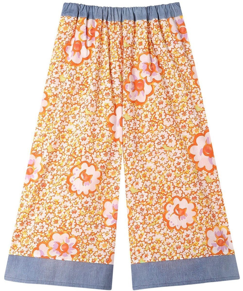 【ツモリチサト スリープ/tsumori chisato SLEEP】のツモリチサト ボトムス ルームウエア 7分丈 綿100%(本体) 楊柳素材 レディース UOT243 /ワコール インテリア・キッズ・メンズ・レディースファッション・服の通販 founy(ファニー) 　ファッション　Fashion　レディースファッション　WOMEN　デニム　Denim　パジャマ　Pajamas　ボトム　Bottom　オレンジ|ID: prp329100004481276 ipo3291000000031833453