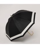 【アンビリオン/UNBILLION】のカシュネ cachenez / 【晴雨兼用】【日傘】UV カット率99%以上 PU切り継ぎボーダーバルーンショートパラソル ブラック|ID: prp329100004481277 ipo3291000000032599839