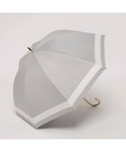 【アンビリオン/UNBILLION】のカシュネ cachenez / 【晴雨兼用】【日傘】UV カット率99%以上 PU切り継ぎボーダーバルーンショートパラソル GY|ID: prp329100004481277 ipo3291000000032599848