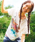 【ツモリチサト スリープ/tsumori chisato SLEEP】のツモリチサト トップス ルームウエア 4分袖 綿100%(本体) 天竺素材 レディース UTT147 /ワコール アイボリー|ID: prp329100004481283 ipo3291000000031832951