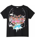【ツモリチサト スリープ/tsumori chisato SLEEP】のツモリチサト トップス ルームウエア 4分袖 綿100%(本体) 天竺素材 レディース UTT147 /ワコール ブラック|ID: prp329100004481283 ipo3291000000033569889