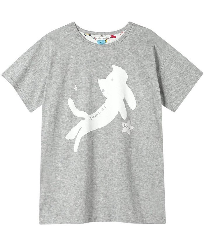 【ツモリチサト スリープ/tsumori chisato SLEEP】のツモリチサト トップス ルームウエア 4分袖 綿100%(本体) 天竺素材 レディース UTT150 /ワコール インテリア・キッズ・メンズ・レディースファッション・服の通販 founy(ファニー) https://founy.com/ ファッション Fashion レディースファッション WOMEN トップス・カットソー Tops/Tshirt ネコ Cat ハンド Hand パジャマ Pajamas プリント Print |ID: prp329100004481286 ipo3291000000031592557