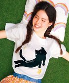【ツモリチサト スリープ/tsumori chisato SLEEP】のツモリチサト トップス ルームウエア 4分袖 綿100%(本体) 天竺素材 レディース UTT150 /ワコール アイボリー|ID: prp329100004481286 ipo3291000000031592563