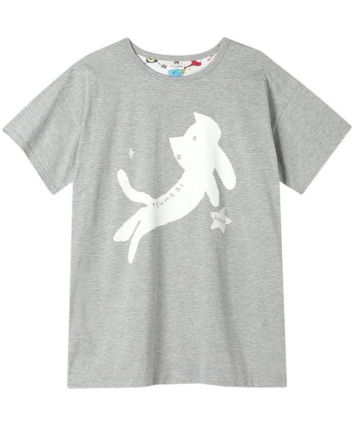 【ツモリチサト スリープ/tsumori chisato SLEEP】のツモリチサト トップス ルームウエア 4分袖 綿100%(本体) 天竺素材 レディース UTT150 /ワコール インテリア・キッズ・メンズ・レディースファッション・服の通販 founy(ファニー) https://founy.com/ ファッション Fashion レディースファッション Ladies' Fashion Online トップス・カットソー Tops/Tshirt ネコ Cat ハンド Hand パジャマ Pajamas プリント Print |ID: prp329100004481286 ipo3291000000032658952