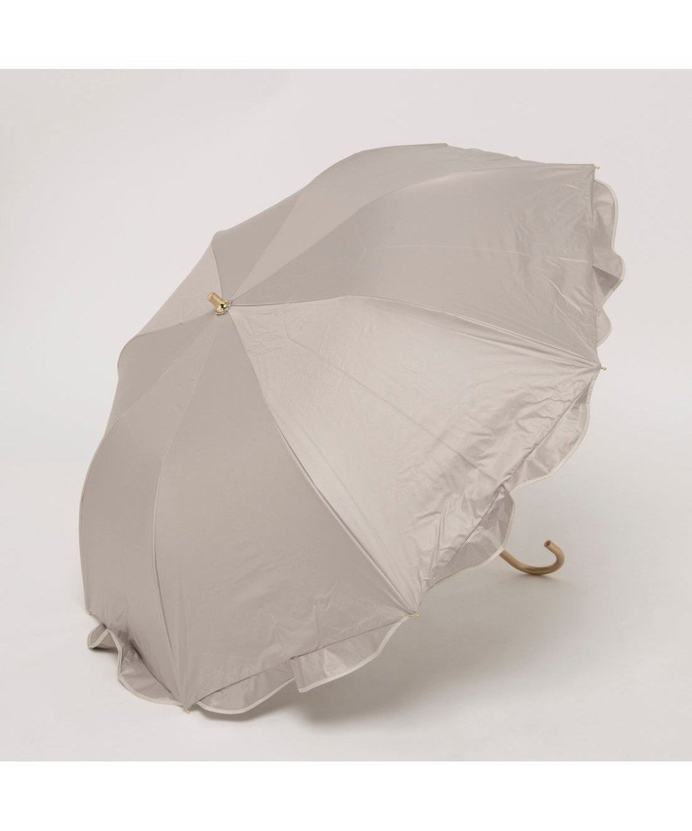 【アンビリオン/UNBILLION】のカシュネ cachenez / 【晴雨兼用】【日傘】 UV カット率99%以上 PUへプラムトップレス折りたたみ傘 インテリア・キッズ・メンズ・レディースファッション・服の通販 founy(ファニー) 　ファッション　Fashion　レディースファッション　WOMEN　傘 / レイングッズ　Umbrellas/Rainwear　アクセサリー　Accessories　傘　Umbrella　スカーフ　Scarf　ハンド　Hand　ペプラム　Peplum　帽子　Hat　日傘　Parasol　モチーフ　Motif　再入荷　Restock/Back In Stock/Re Arrival　ダークベージュ|ID: prp329100004481290 ipo3291000000031794110