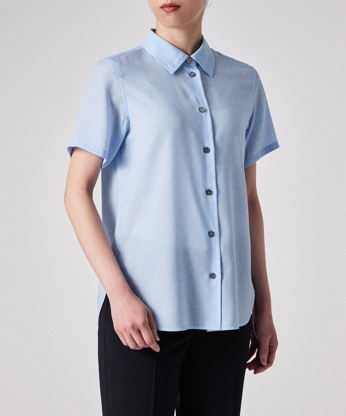 【ポール スミス/Paul Smith】の【洗える】ポルカドット 半袖シャツ インテリア・キッズ・メンズ・レディースファッション・服の通販 founy(ファニー) https://founy.com/ ファッション Fashion レディースファッション WOMEN トップス・カットソー Tops/Tshirt シャツ/ブラウス Shirts/Blouses おすすめ Recommend とろみ Thickness ドット Dot フェミニン Feminine リラックス Relax エレガント 上品 Elegant 半袖 Short Sleeve 夏 Summer S/S・春夏 Ss・Spring/Summer 洗える Washable A/W・秋冬 Aw・Autumn/Winter・Fw・Fall-Winter |ID: prp329100004481364 ipo3291000000032034210