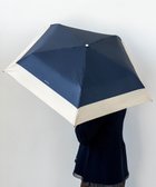 【エニィ スィス/any SiS】の【晴雨兼用/UVカット・遮光】バイカラーライト 折りたたみ傘 ネイビー|ID: prp329100004481367 ipo3291000000034295523
