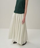 【エイトン/ATON】のNATURAL DYED LINEN LAWN ギャザースカート 人気、トレンドファッション・服の通販 founy(ファニー) ファッション Fashion レディースファッション Ladies' Fashion Online スカート Skirt 春 Spring ギャザー Gather サテン Satin ドレス Dress ドレープ Drape マキシ Maxi リネン Linen リラックス Relax S/S・春夏 Ss・Spring/Summer 夏 Summer thumbnail MINT|ID: prp329100004481373 ipo3291000000032062715